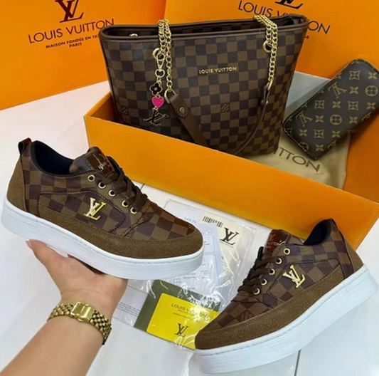 Sneakers & Purse